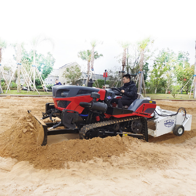2200 KG Traktor-Sandwäscher für die Umweltstrandreinigung und Abfallentsorgung