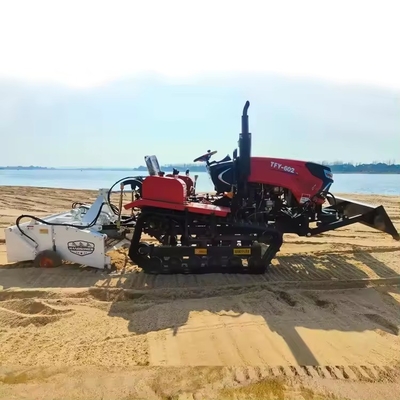 1500 kg schwerer Strandreiniger-Traktor zur Entfernung von Umweltmüll und Algen